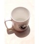 Caneca De Porcelana 400ml Do Botafogo Oficial Licenciado
